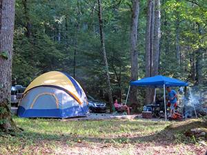 great smoky  mountains national park camping